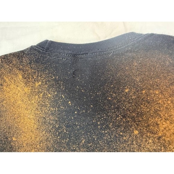 Stussy Vintage Reworked Embroidered Unisex Sweatshirt โ Black/Green โ Size M - Picture 9 of 11